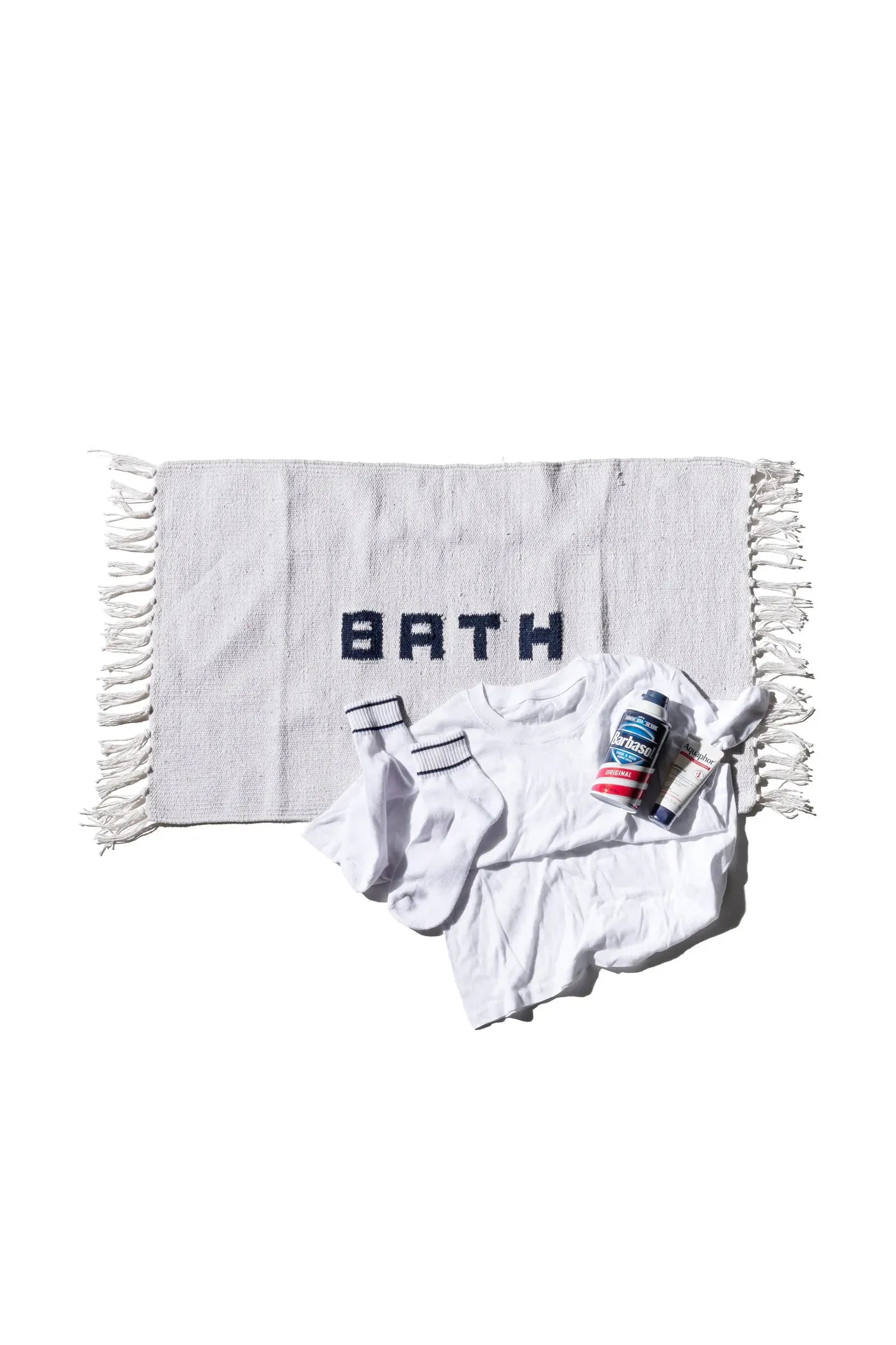 Handloom Recycled Yarn Bath Mat