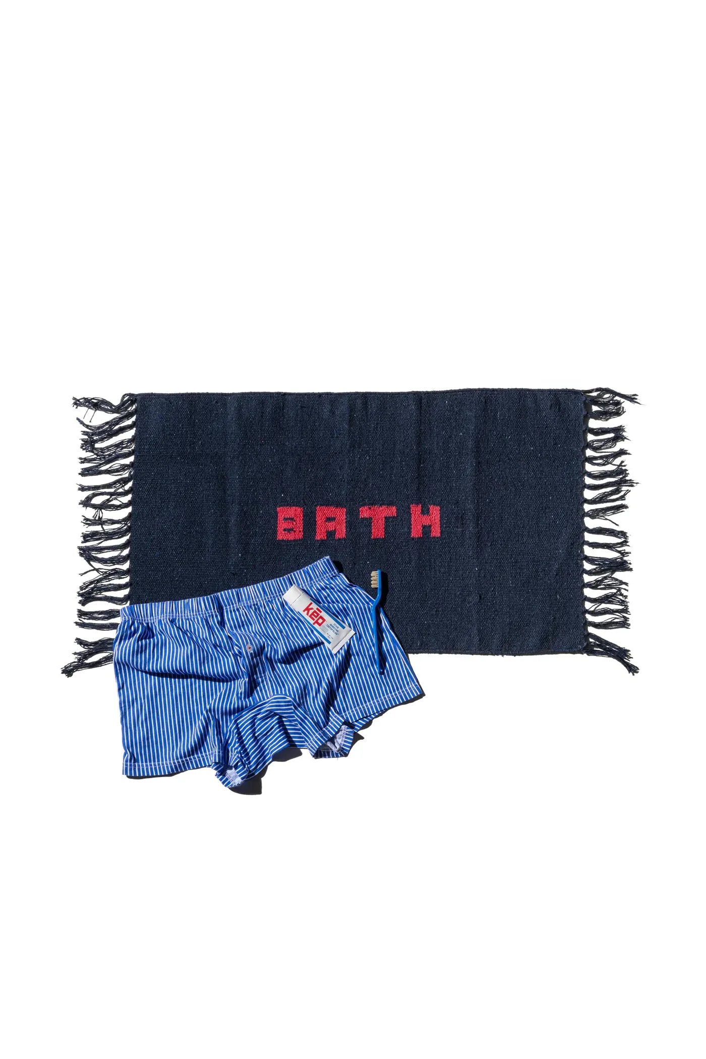 Handloom Recycled Yarn Bath Mat