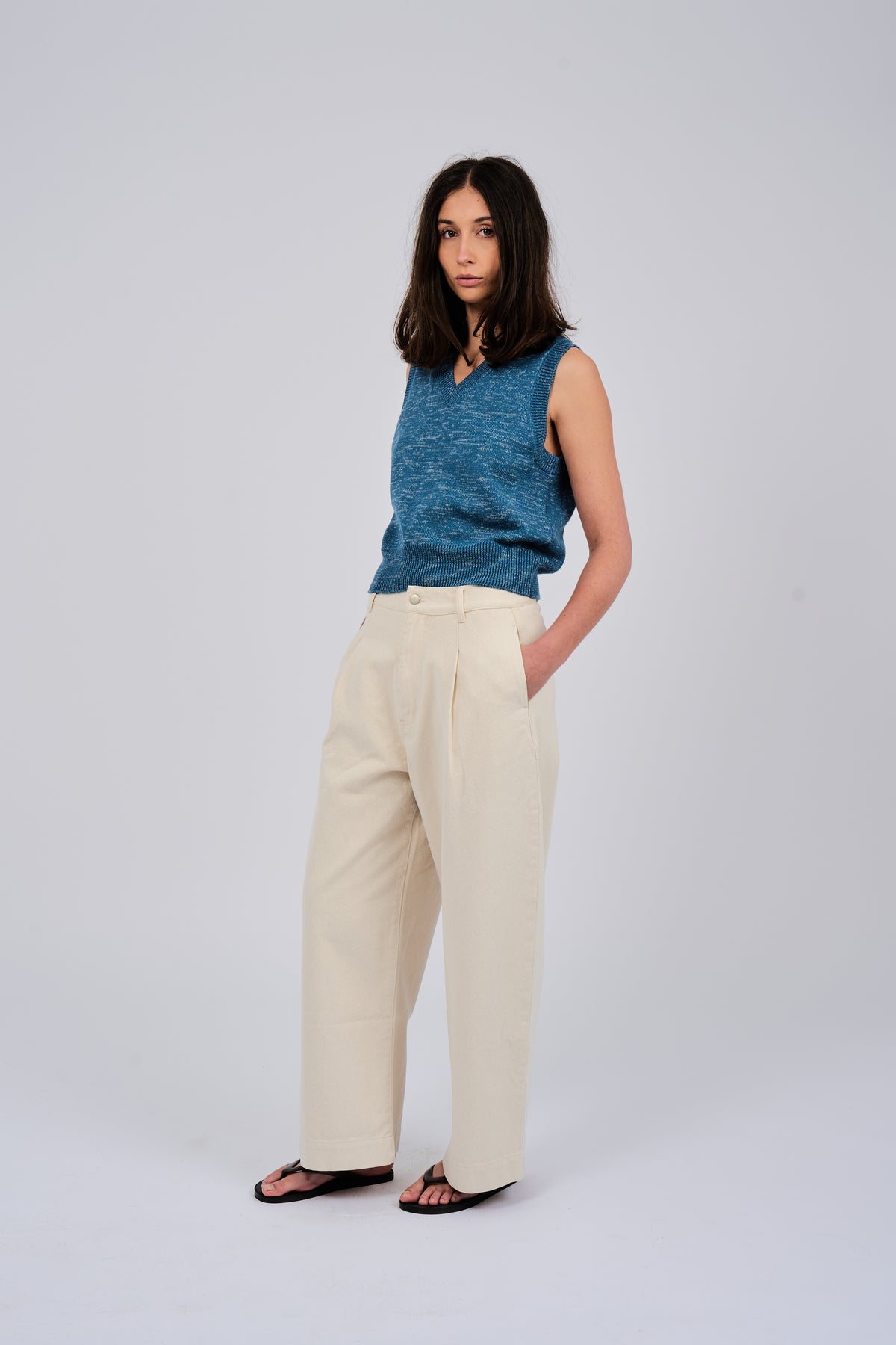 Anna Vest in Fleck