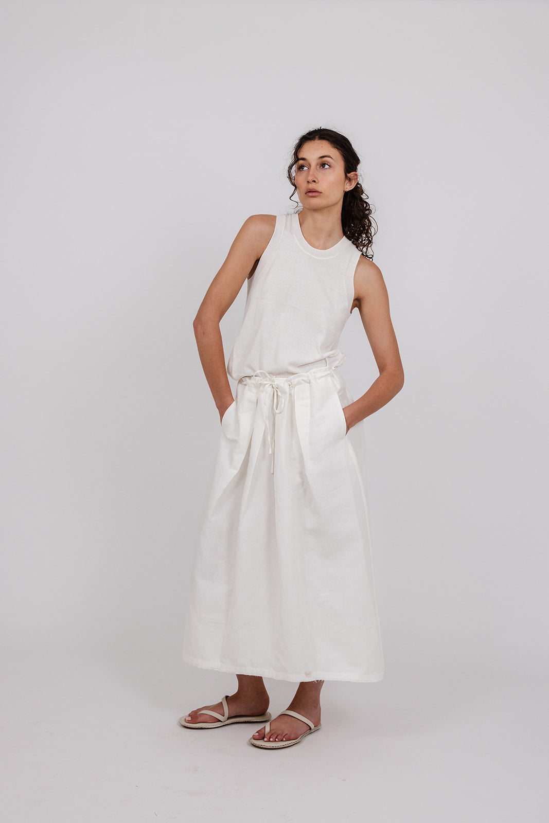 Edna Heavy Weight Cotton Skirt