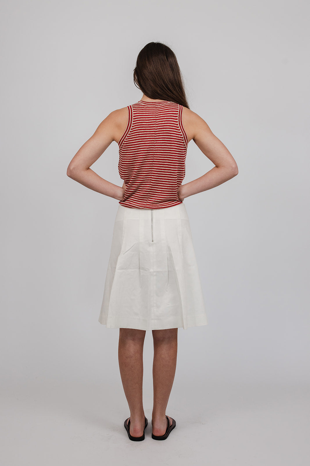 Hattie cotton pleat Skirt