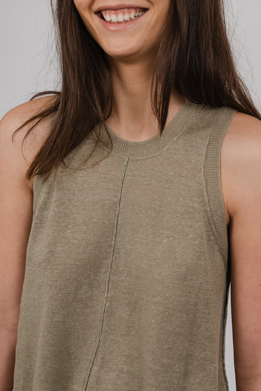 Tommie linen knit Vest