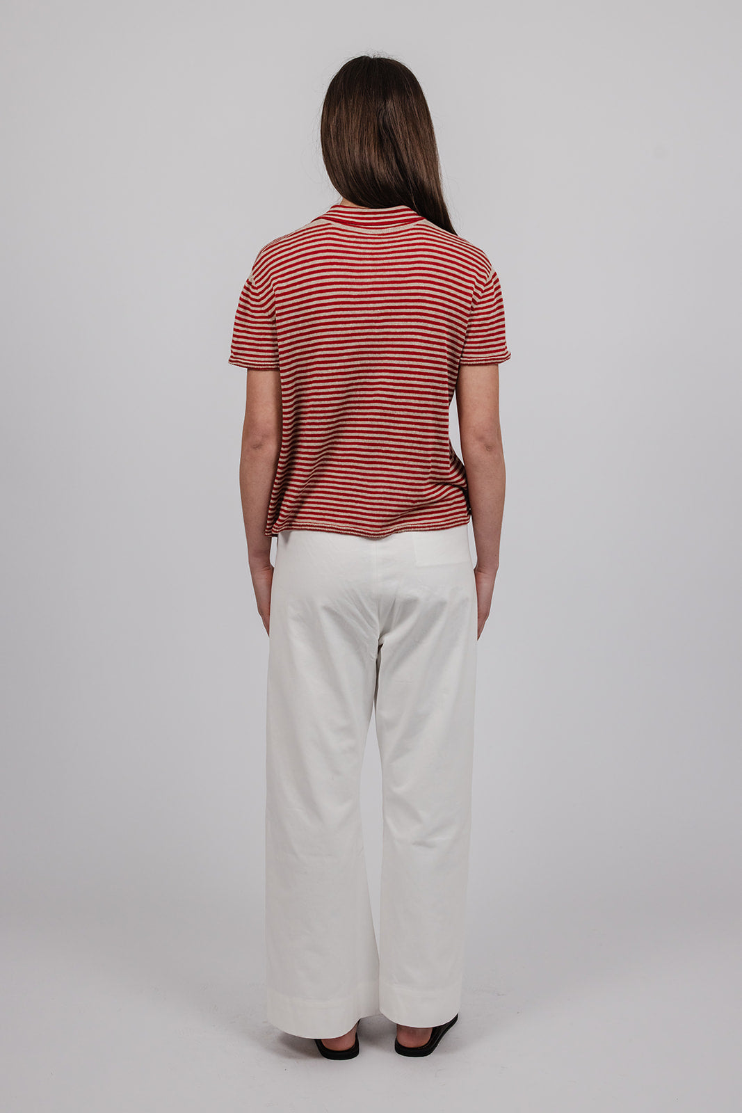 Brad linen knit Polo