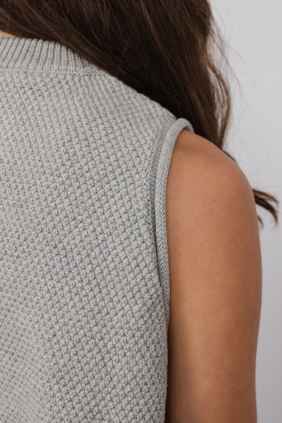 Elle double breasted cotton Vest