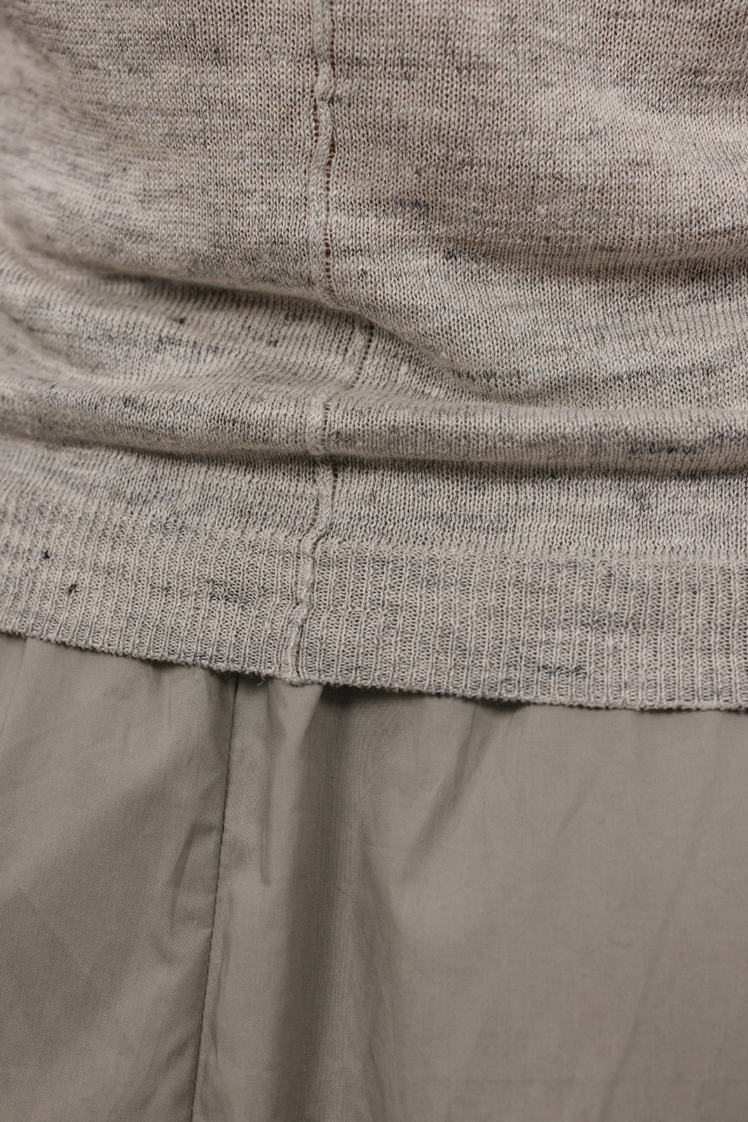 Sara singlet in Linen knit