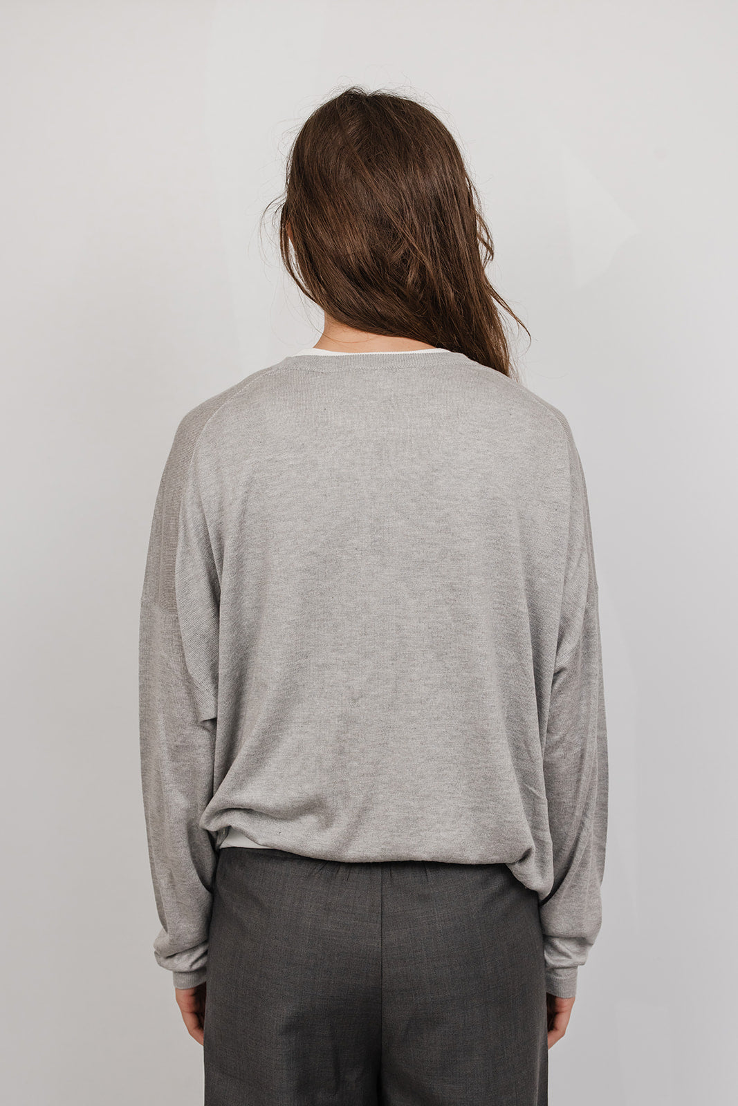 Nepal cashmere and silk Knit