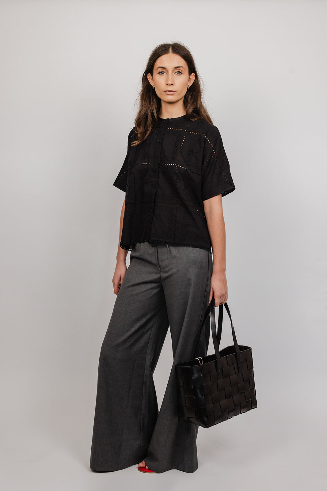 Sofia embroidery anglais Top