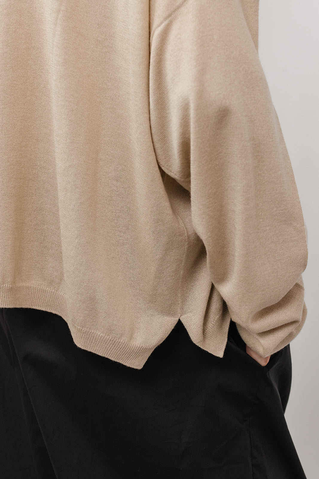 Nepal cashmere and silk Knit