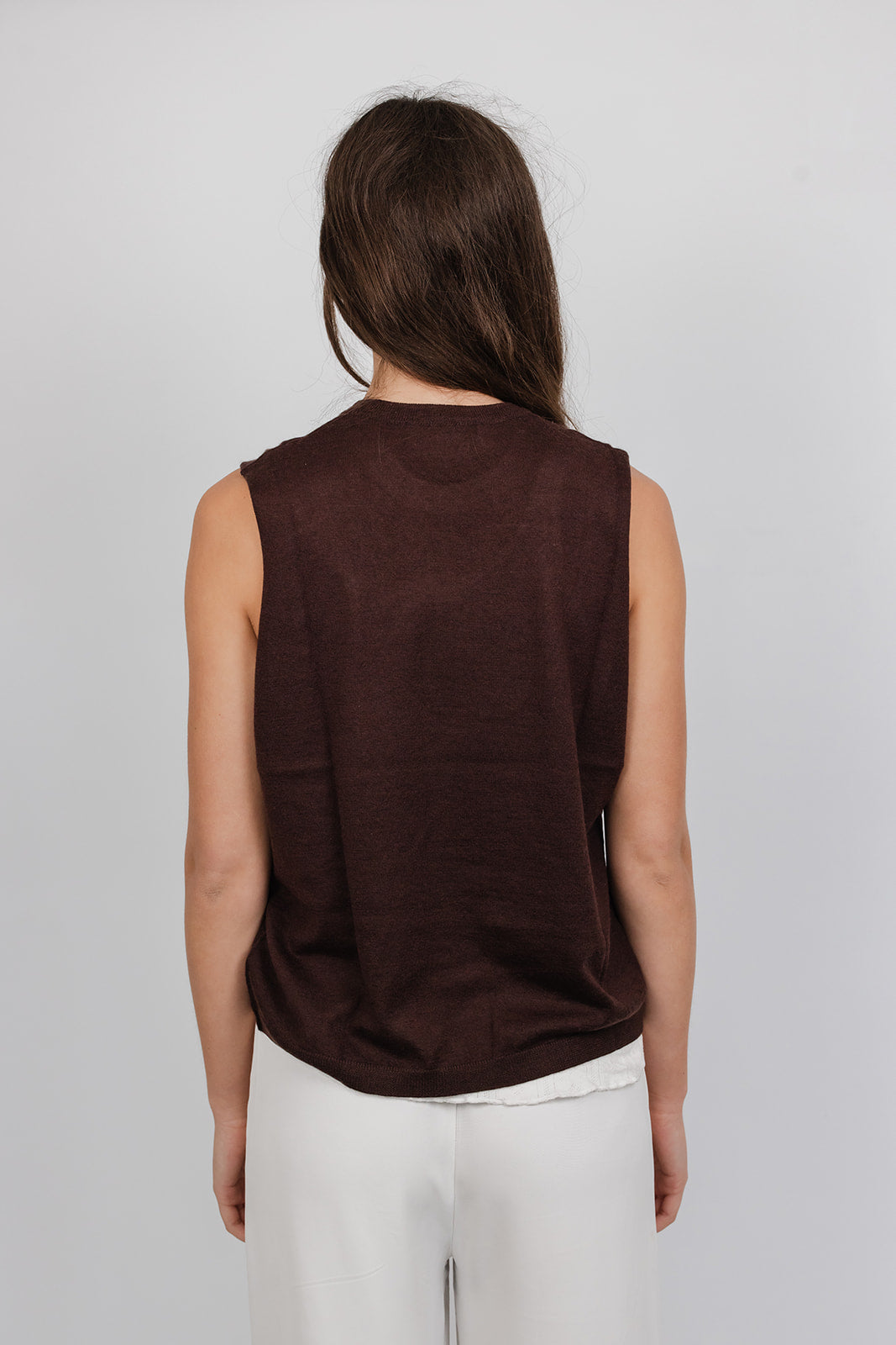 Nelly 16gg cashmere Vest