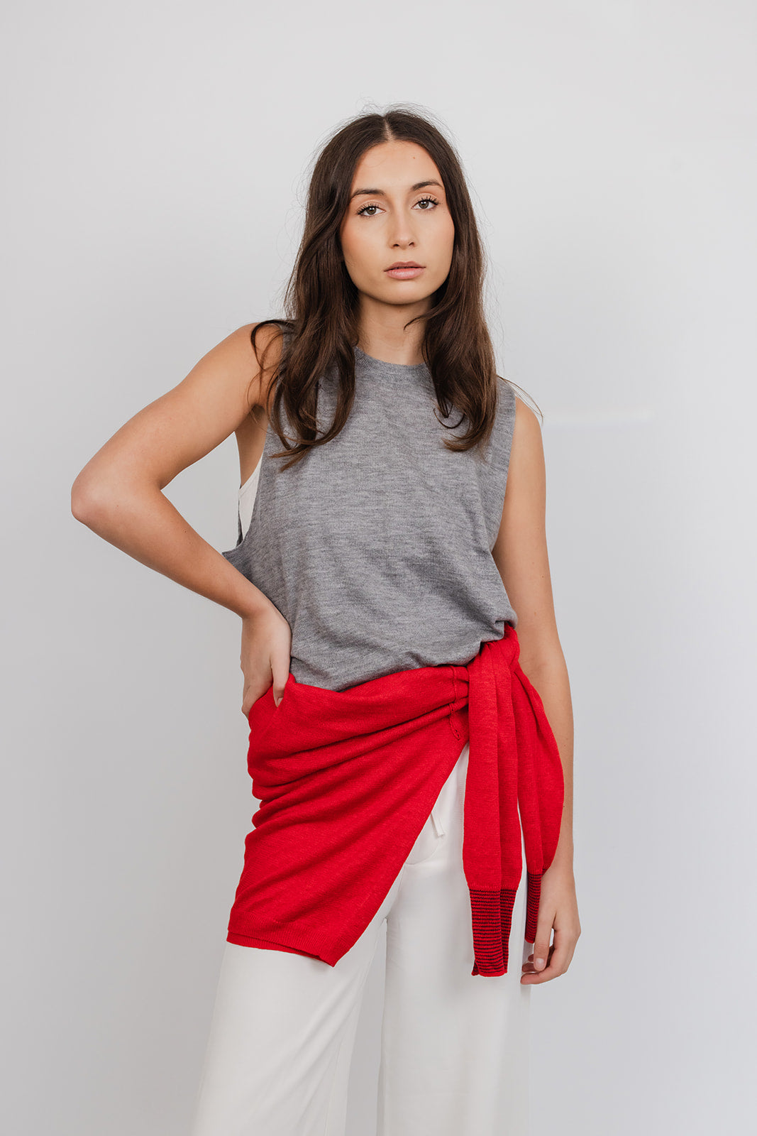 Nelly 16gg cashmere Vest