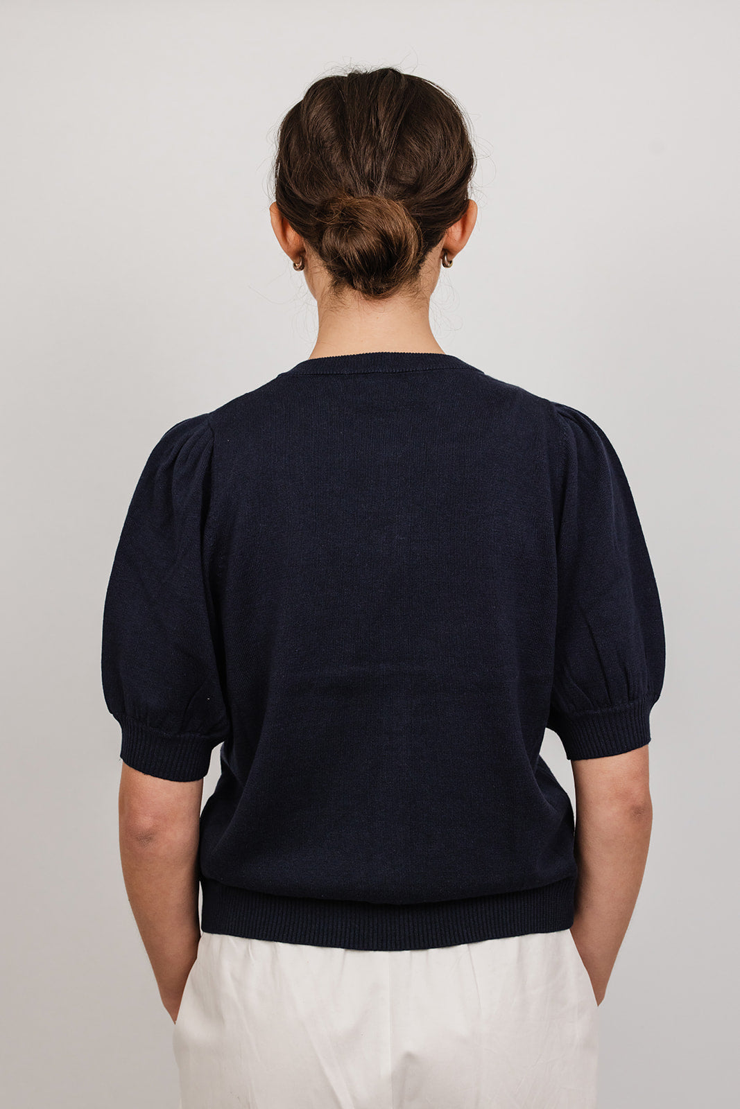 Wallis linen and cotton knit with Buttons