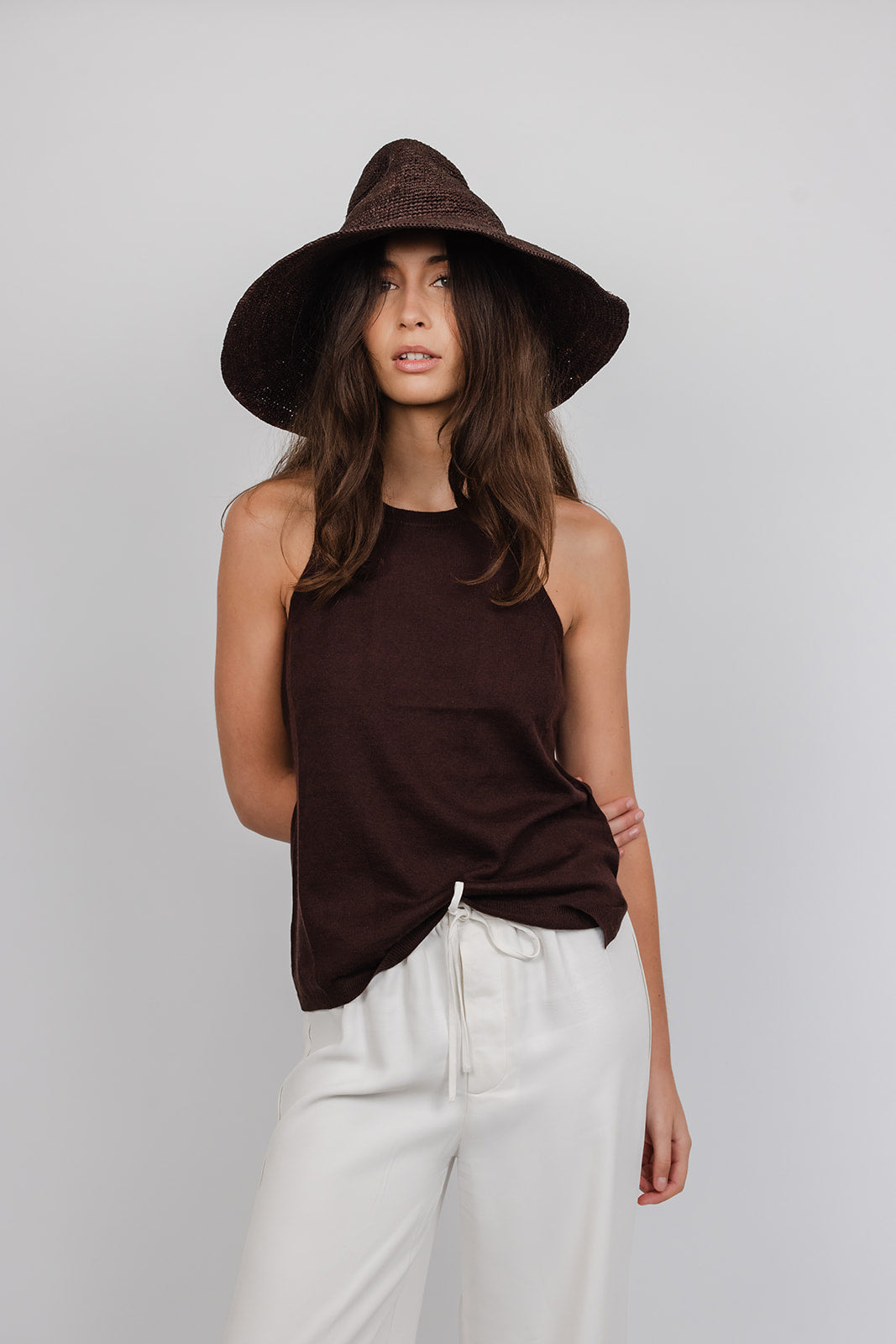 Annie 16gg cashmere Singlet