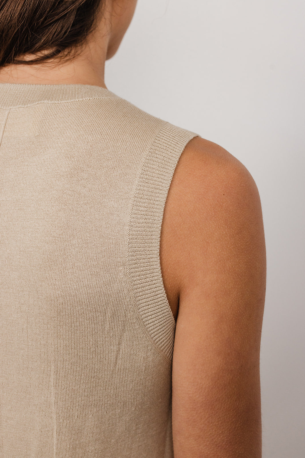 Margot cashmere and silk fine knit Dress