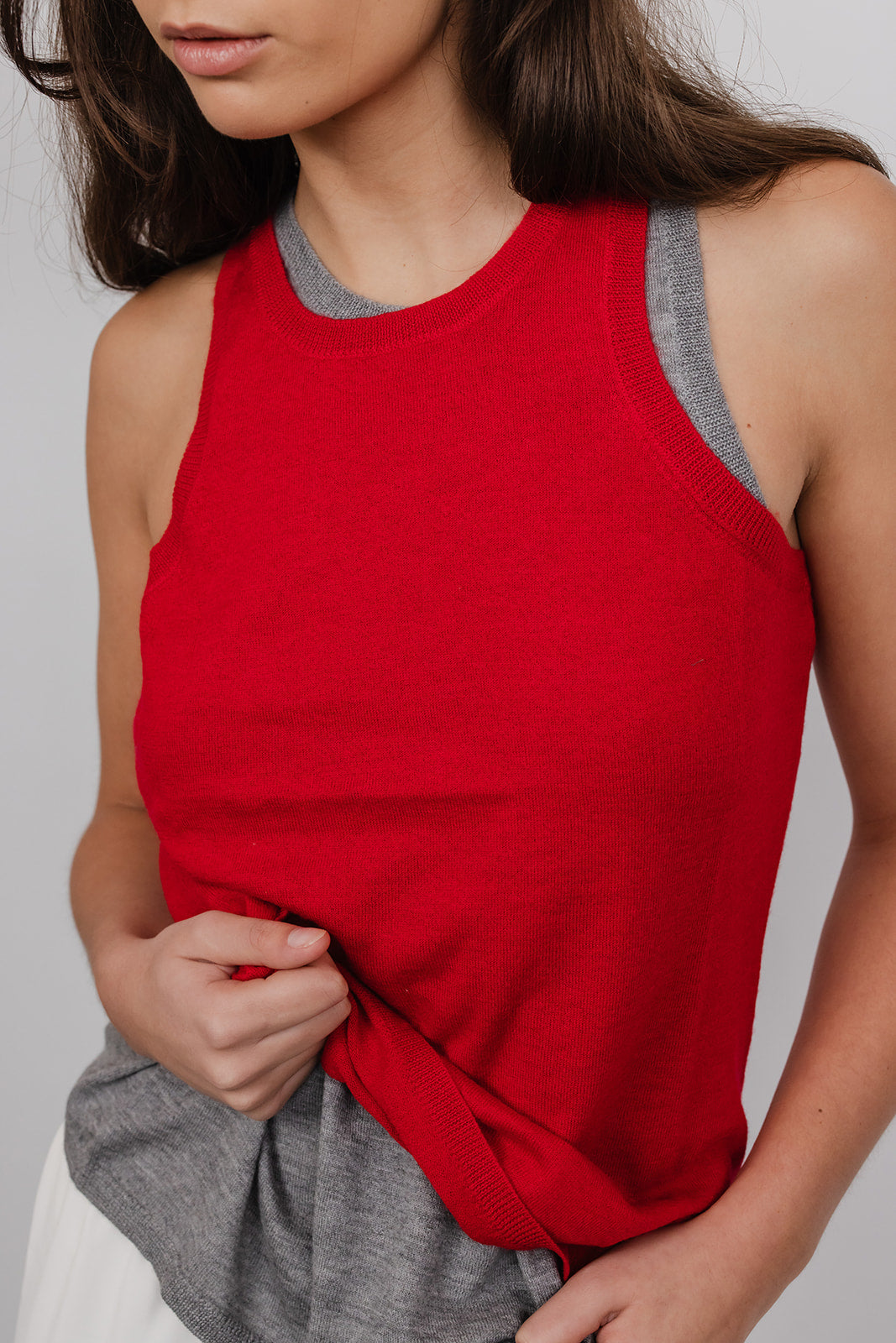 Annie 16gg cashmere Singlet