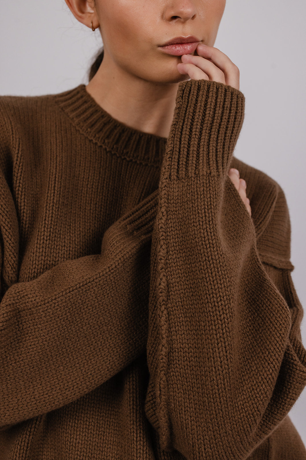 Hanna cashmere and wool 5g knit