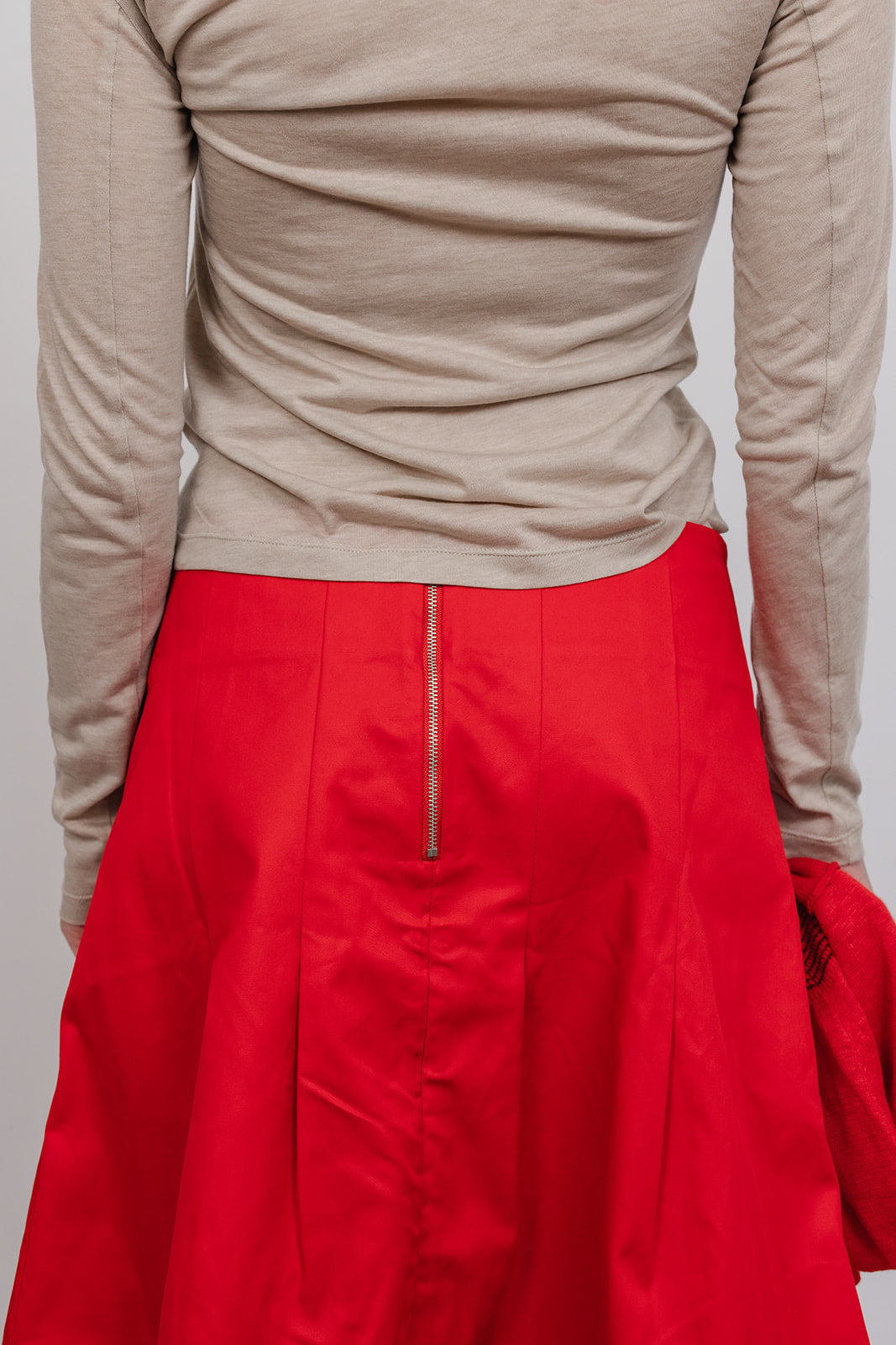 Hattie cotton pleat Skirt