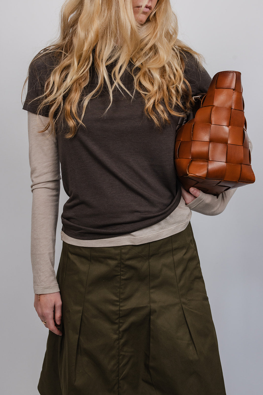 Hattie cotton pleat Skirt