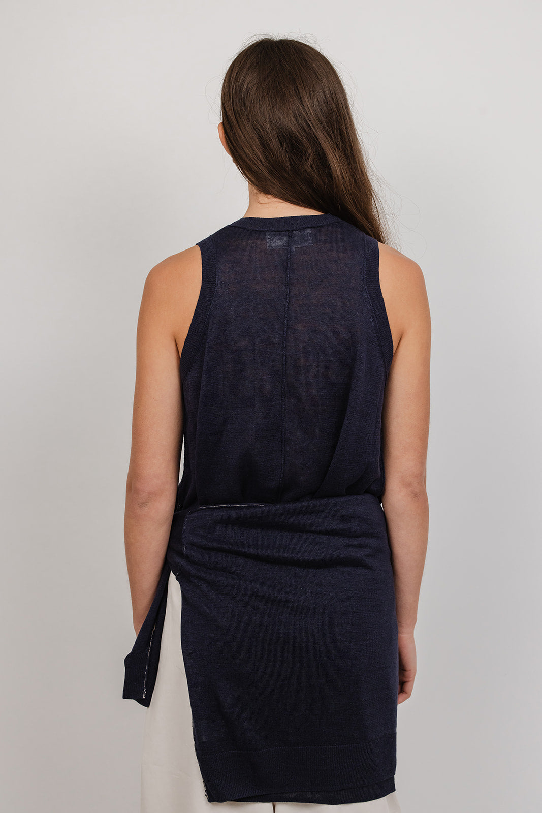 Tommie linen knit Vest