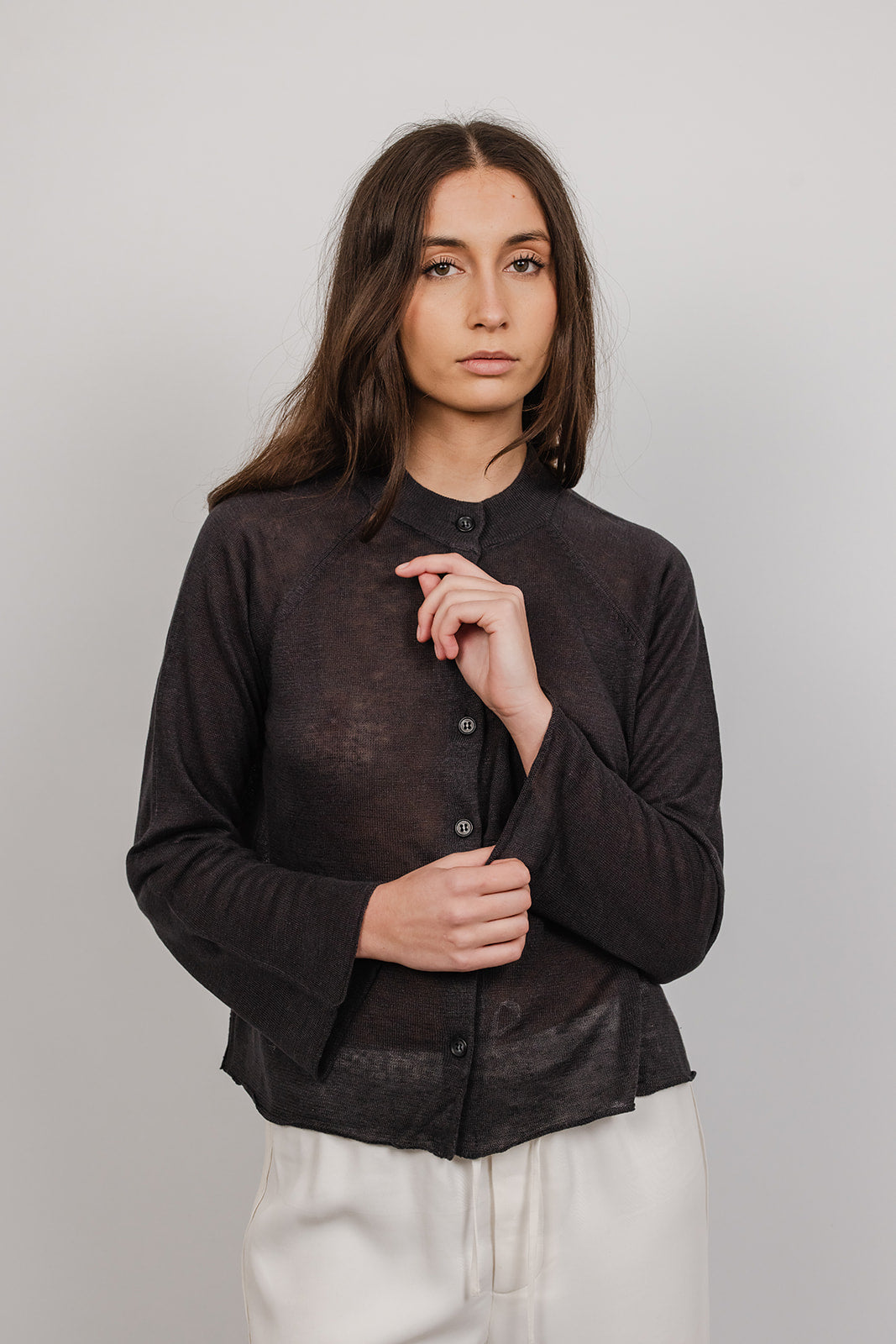 Tim linen knit Cardigan