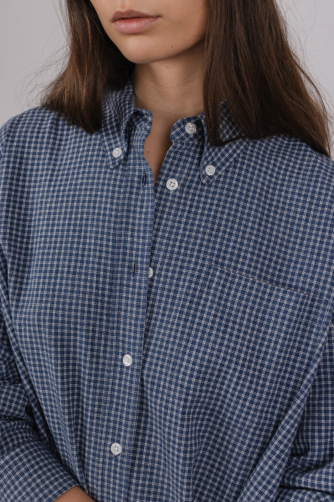 Elizabeth Shirt in Cotton and Linen