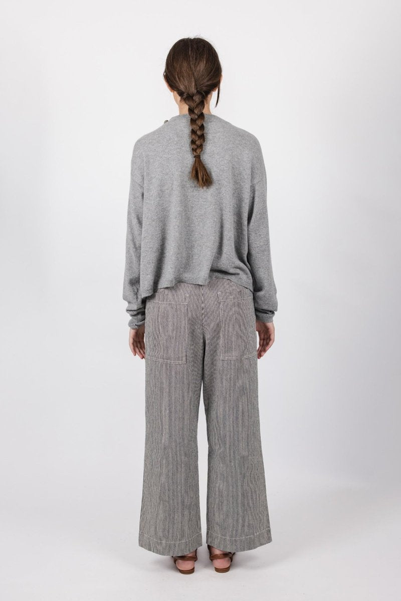 Frankie Pant Stripe Denim