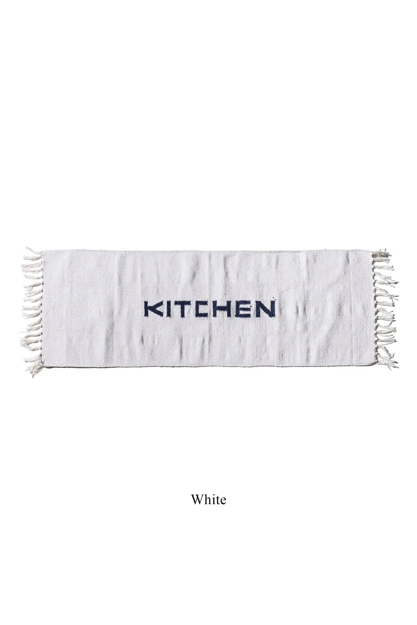 Handloom Recycled Yarn Kitchen Mat