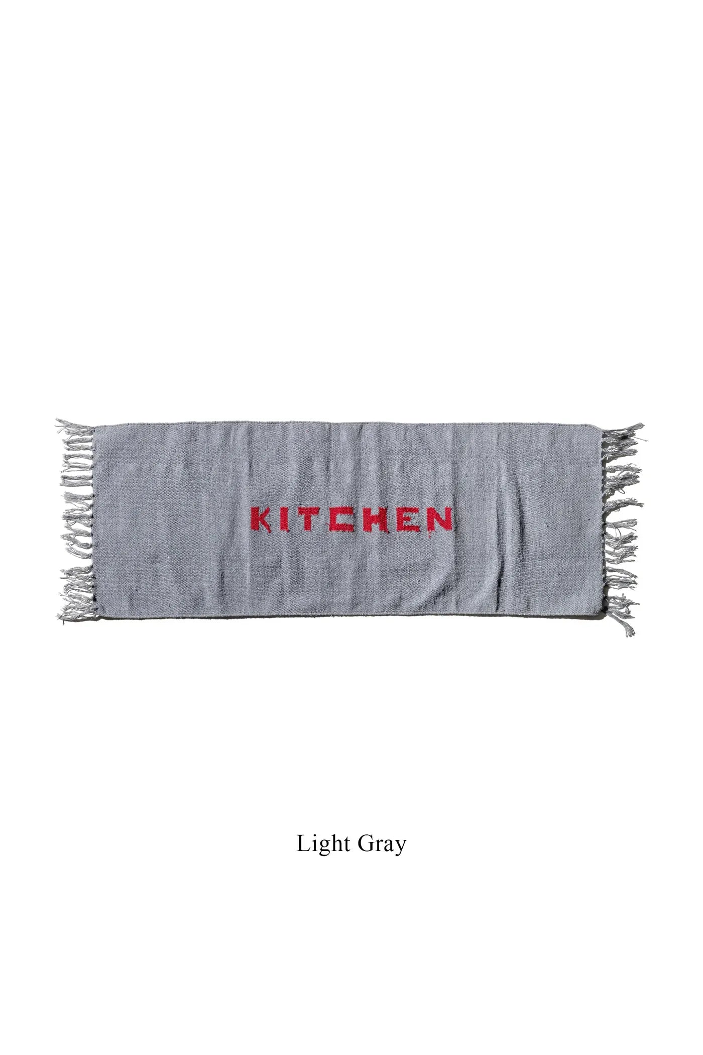 Handloom Recycled Yarn Kitchen Mat