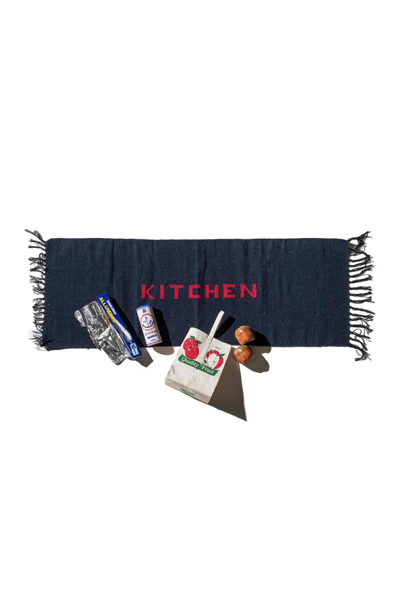 Handloom Recycled Yarn Kitchen Mat