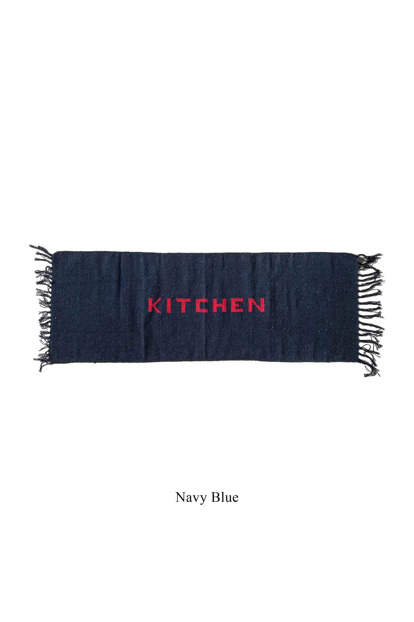 Handloom Recycled Yarn Kitchen Mat