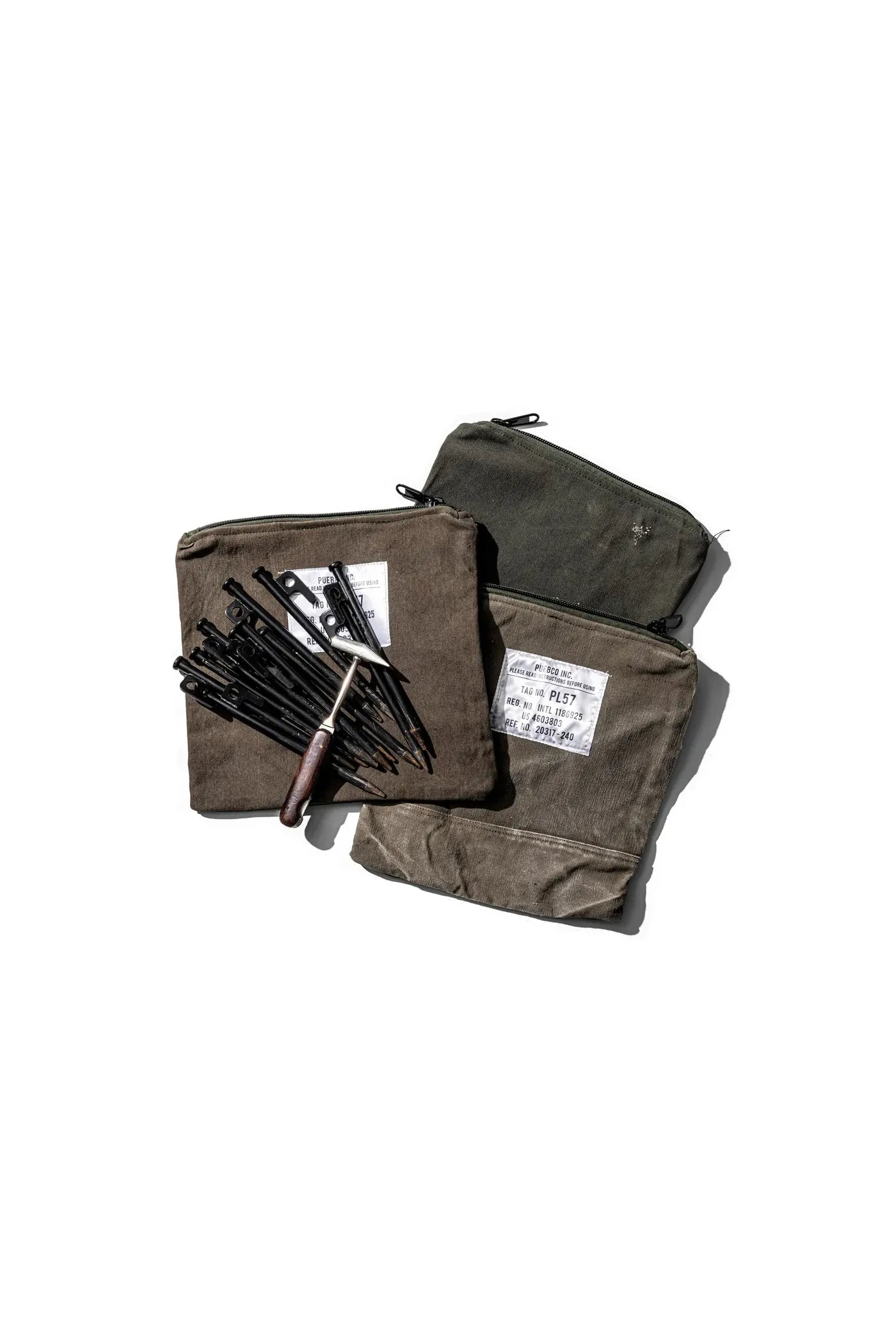 Vintage Material Pouch