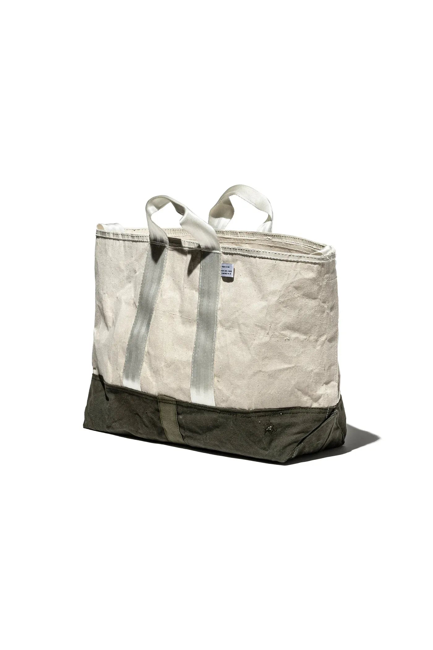 Laminated Fabric x Vintage Fabric Bag