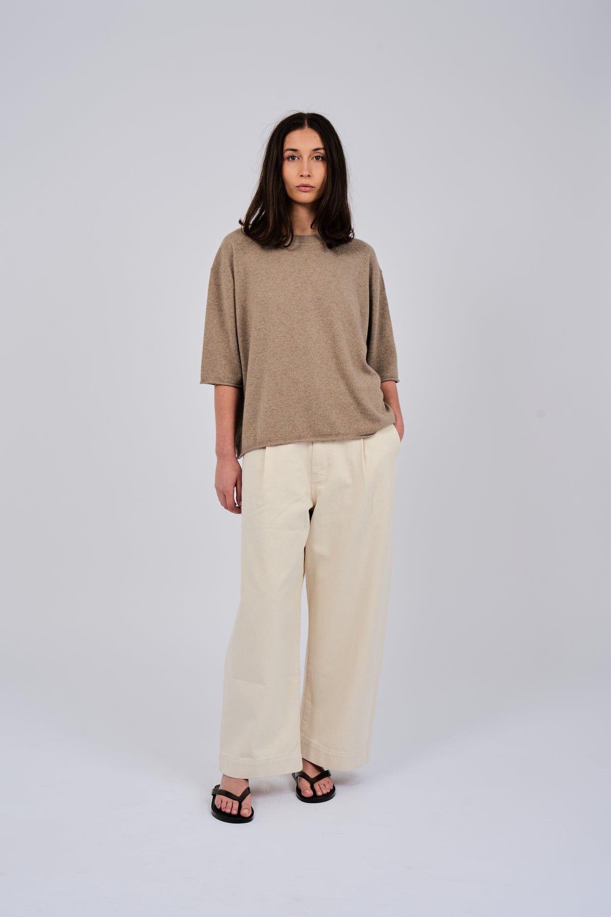 Bennie Knit in Baby Cashmere
