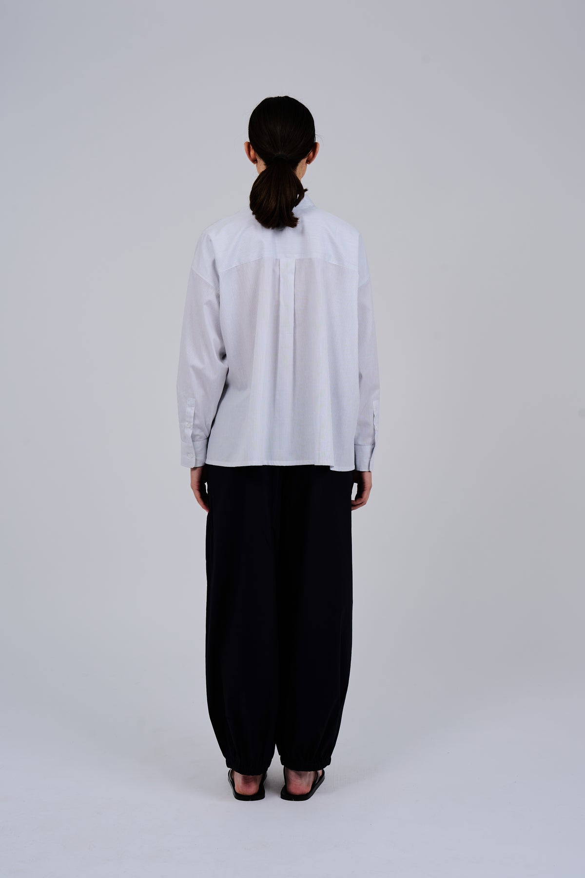 Elizabeth Shirt in Fine Stripe