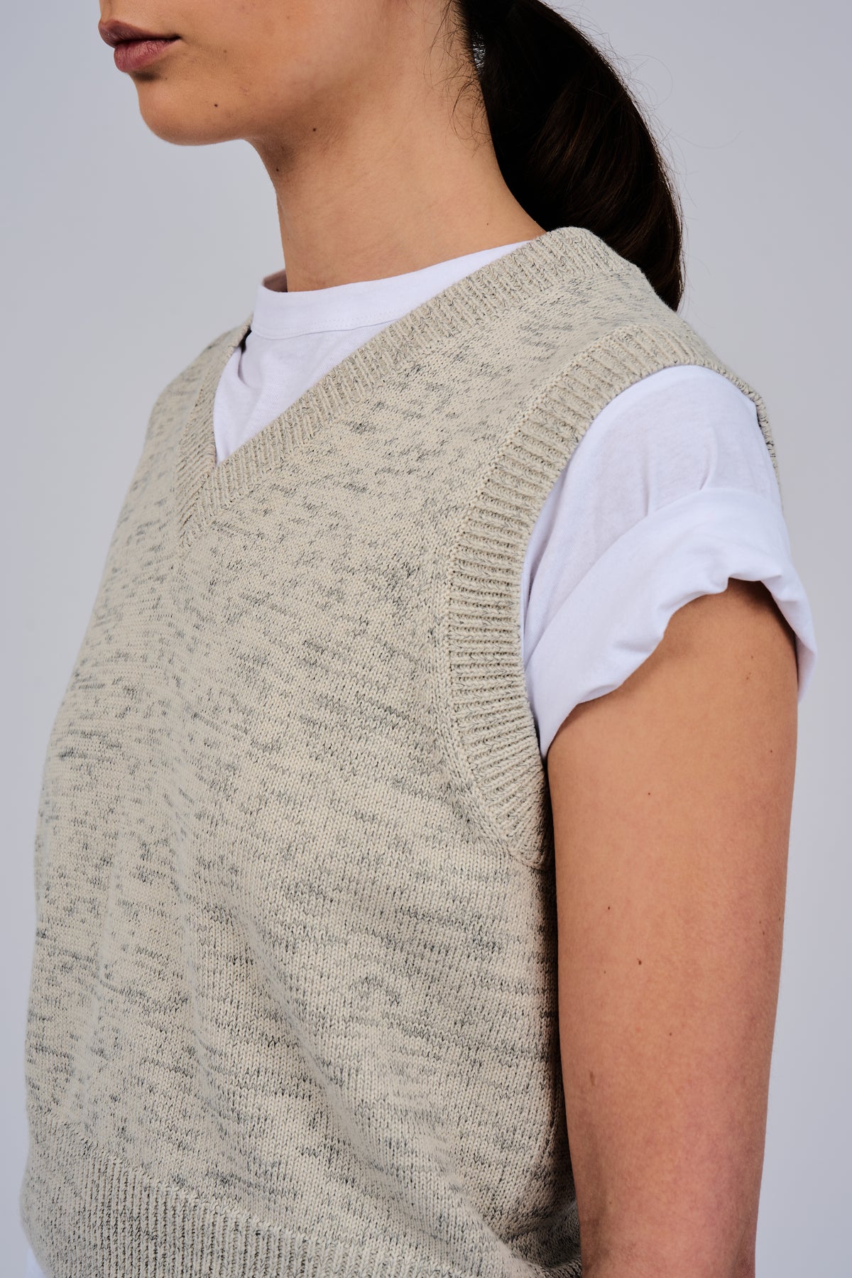 Anna Vest in Fleck