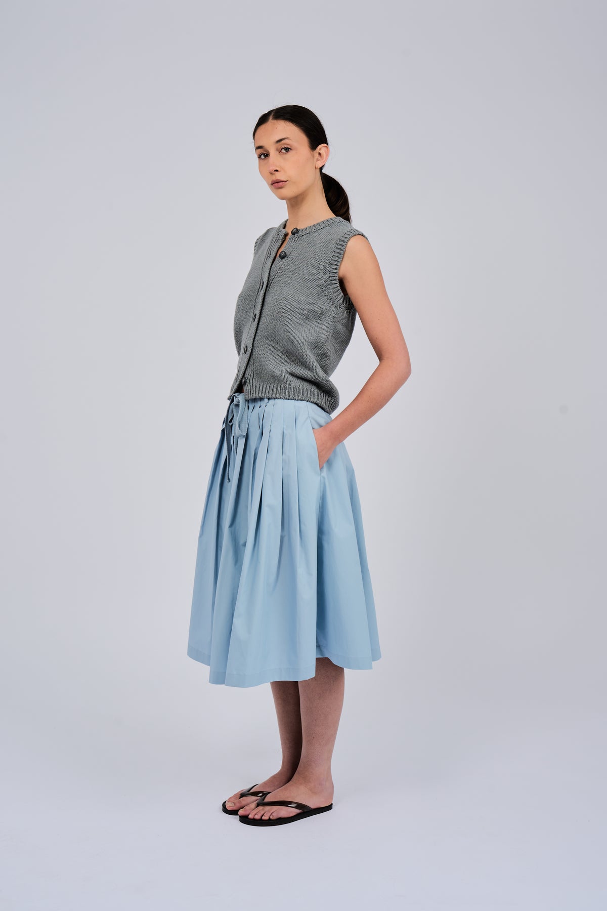 Leo Skirt in Poplin