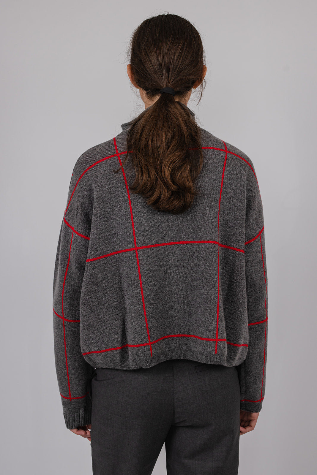Tilly Cardigan in Windowpane