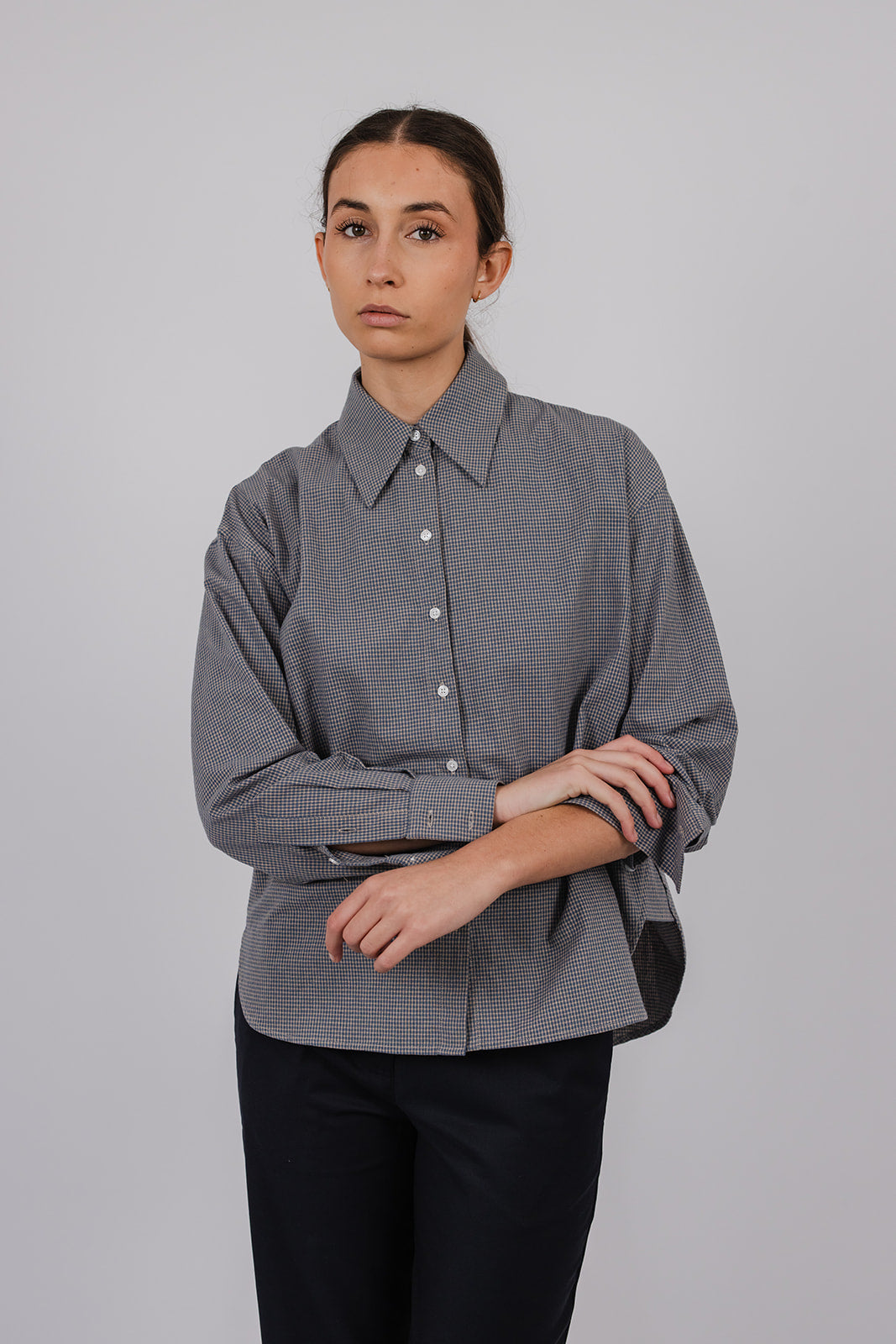 Gary Shirt in Brushed Cotton Check