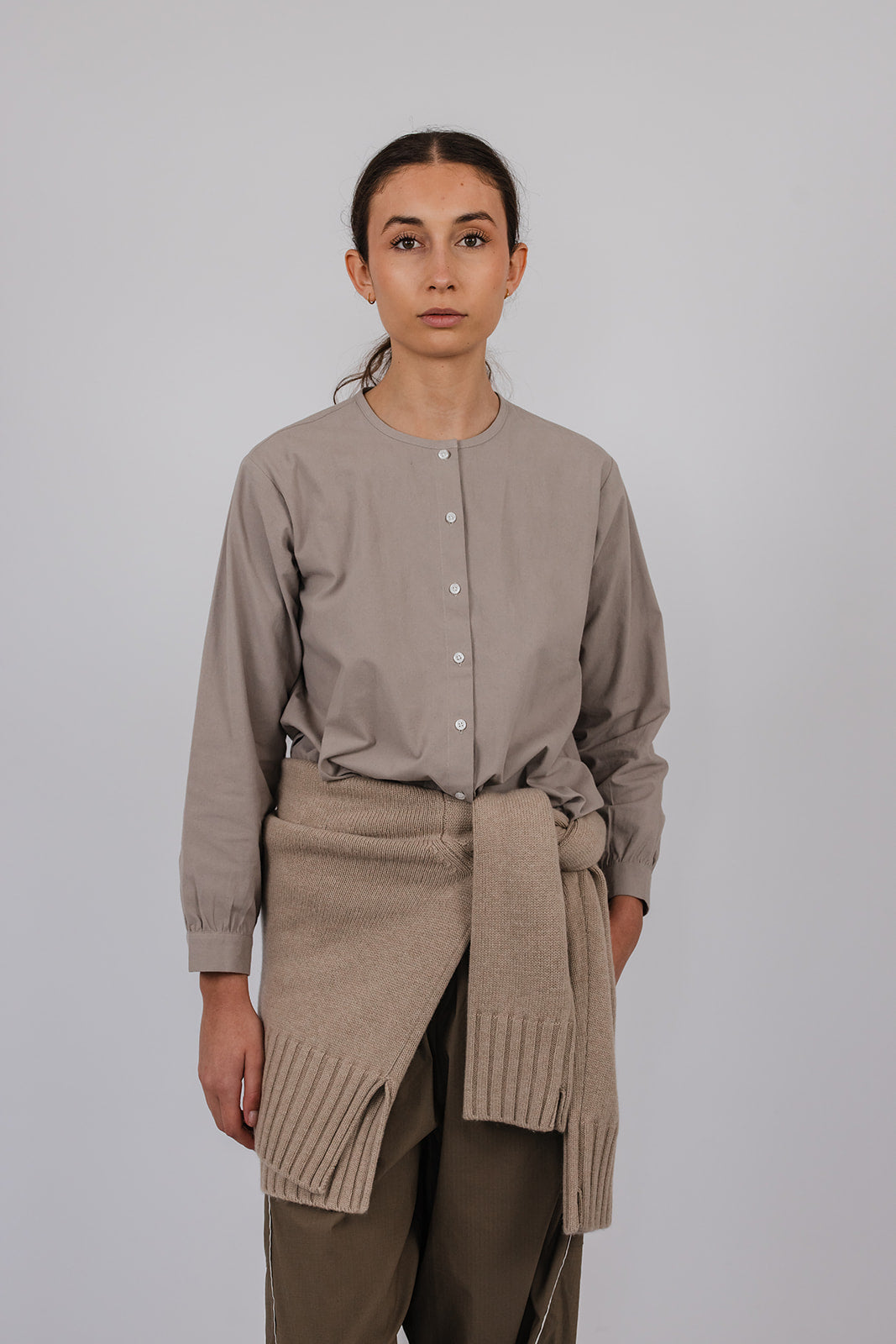 Alexa Shirt in Brushed Cotton