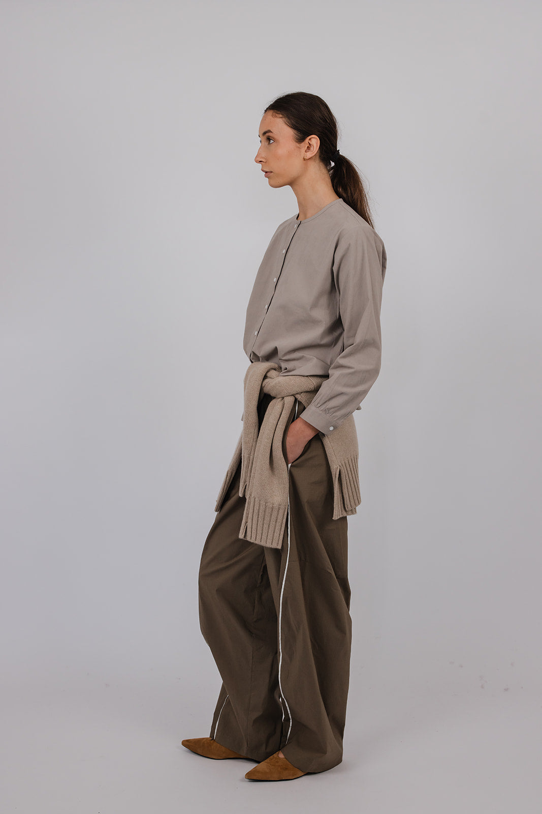 Alexa Shirt in Brushed Cotton