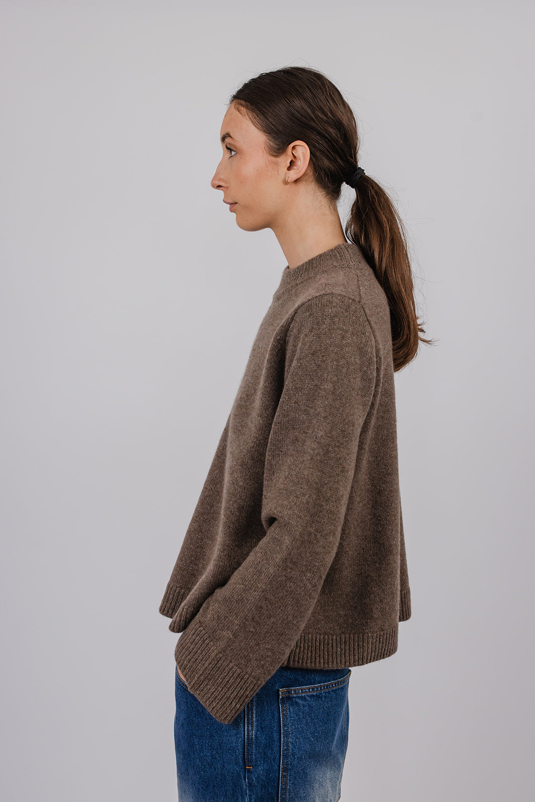 Roger Knit in 5gg Cashmere