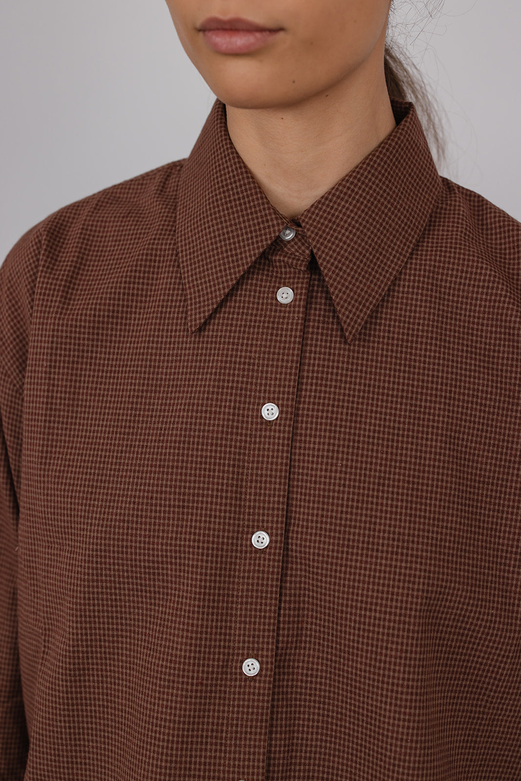 Gary Shirt in Brushed Cotton Check