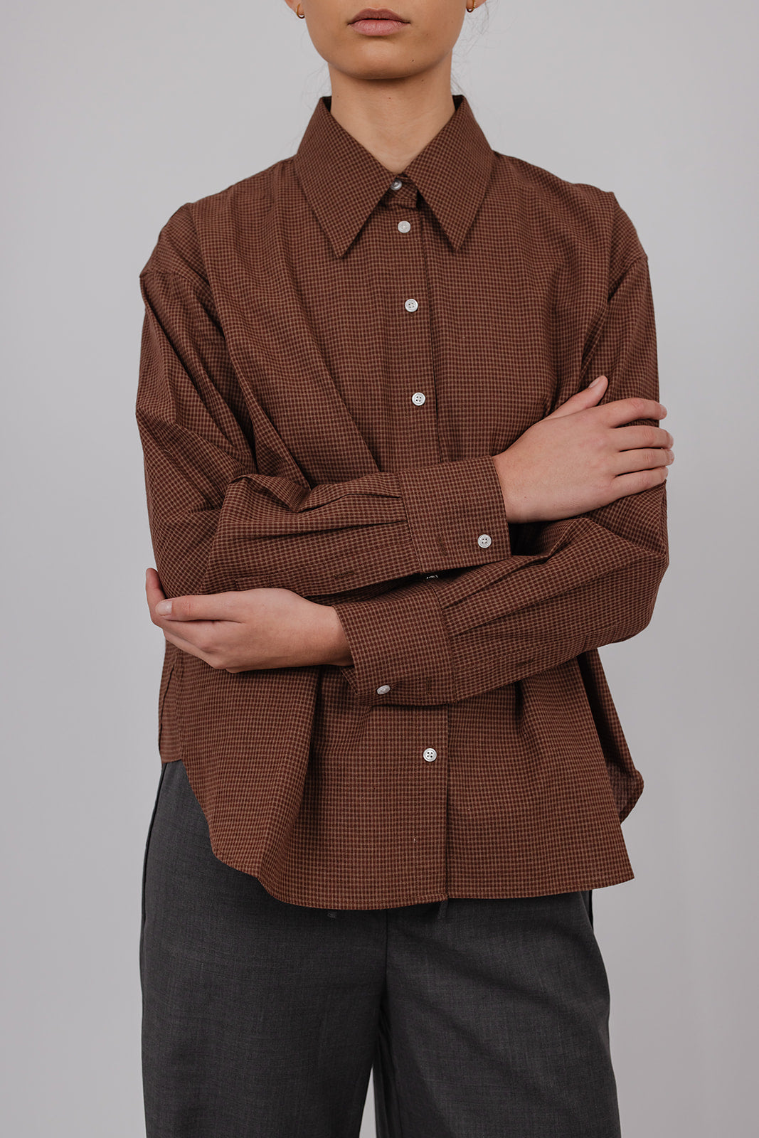Gary Shirt in Brushed Cotton Check