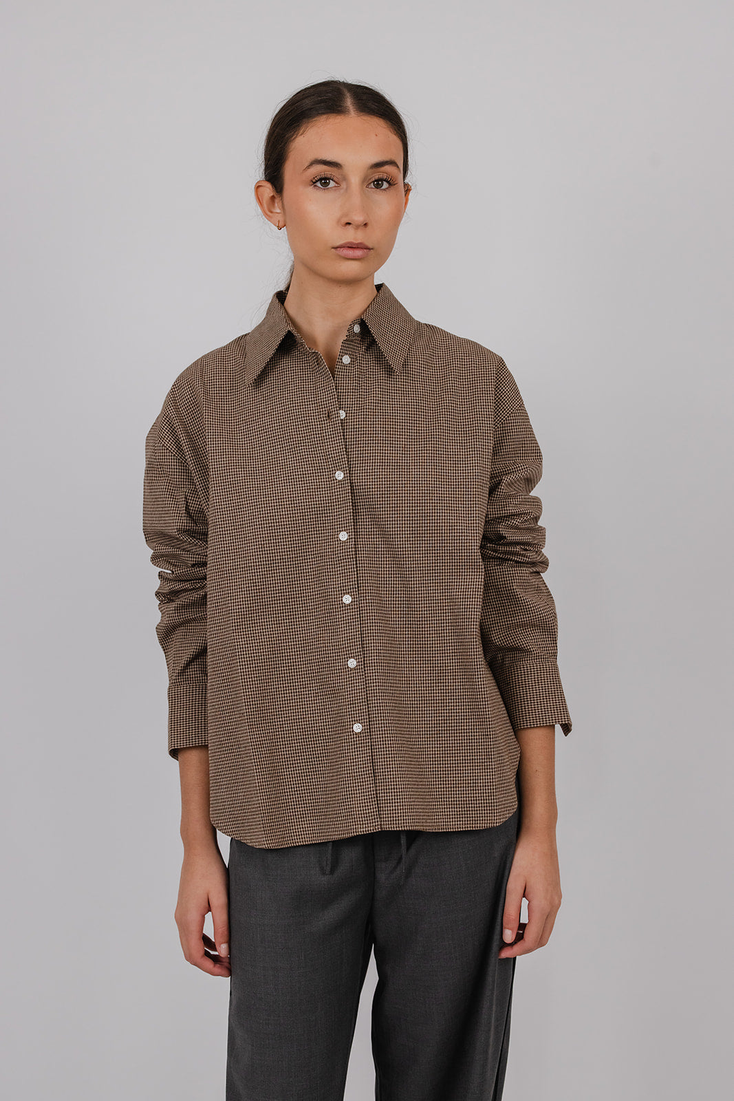Gary Shirt in Brushed Cotton Check