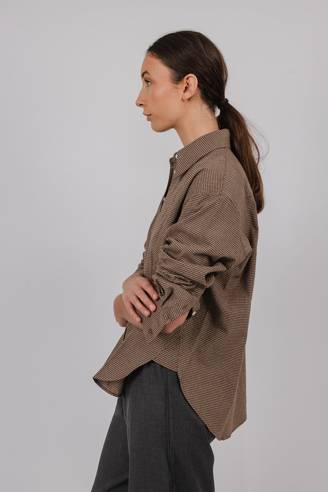 Gary Shirt in Brushed Cotton Check