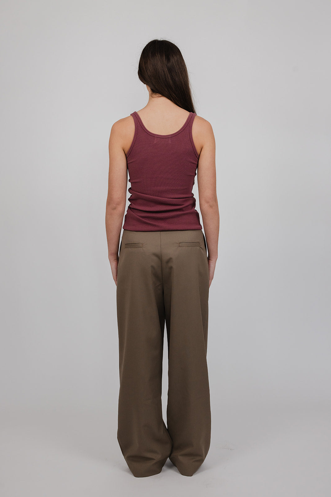 Pleat Suit Pant