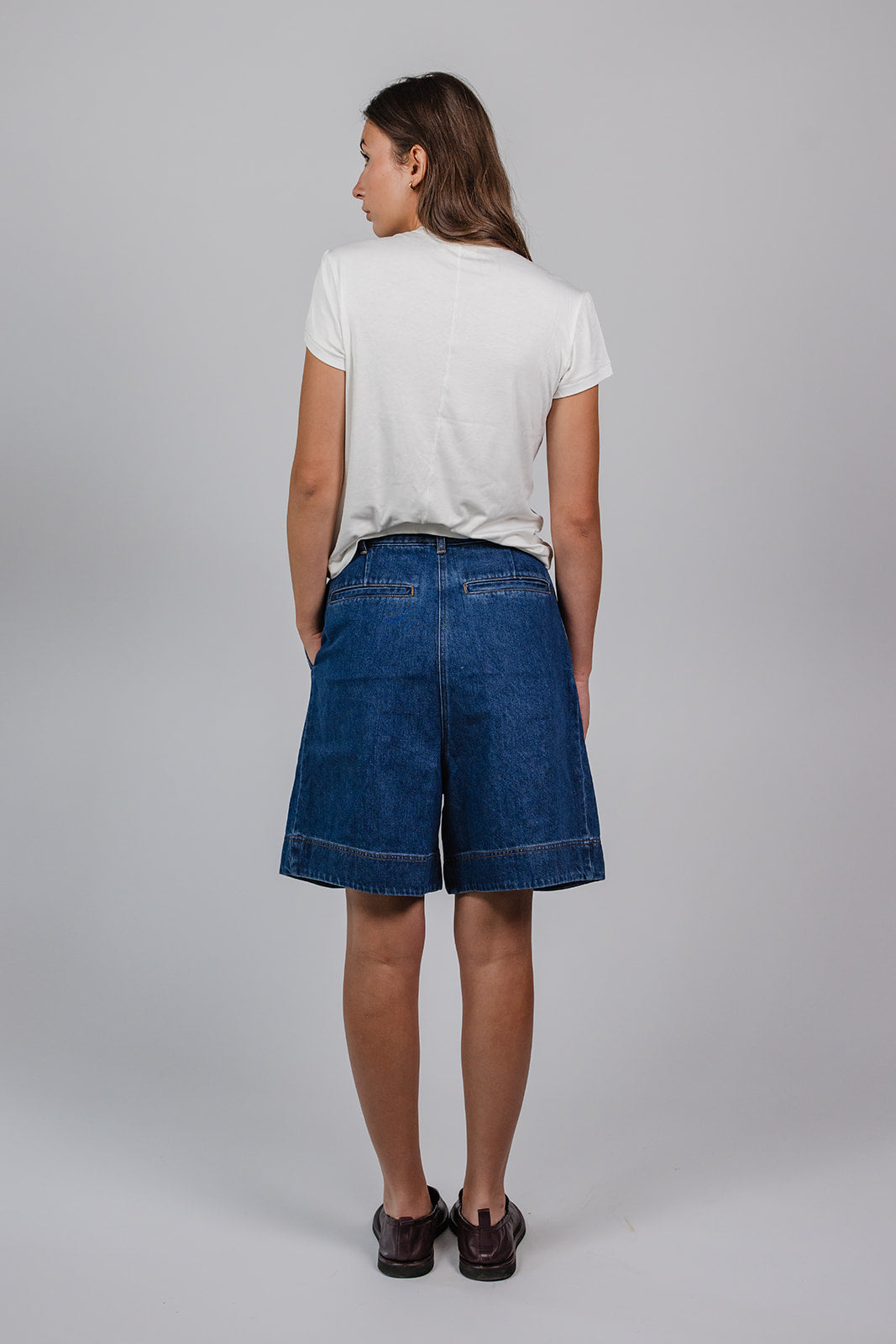 Lola Shorts in Denim