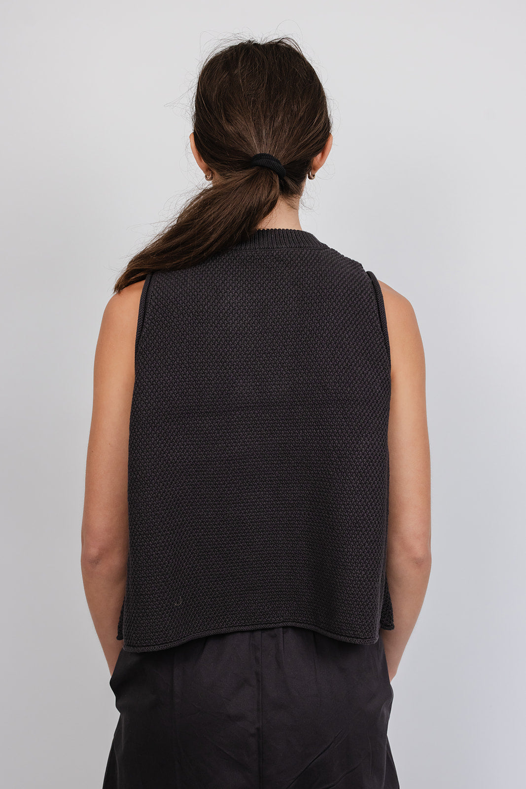Elle double breasted cotton Vest