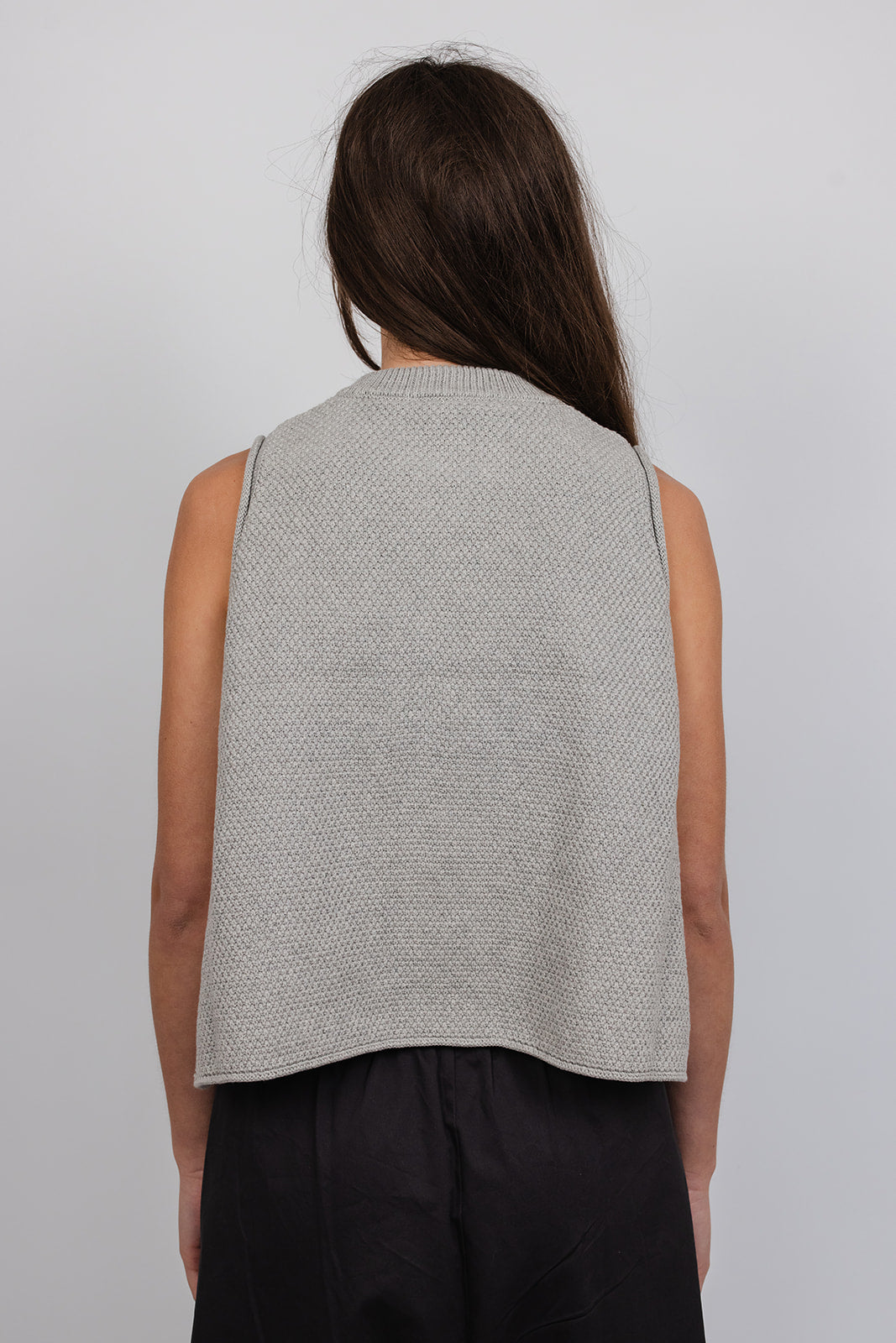 Elle double breasted cotton Vest
