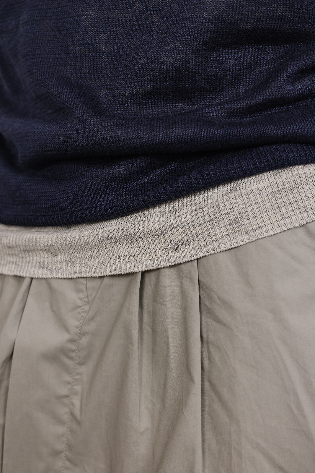 Sara singlet in Linen knit