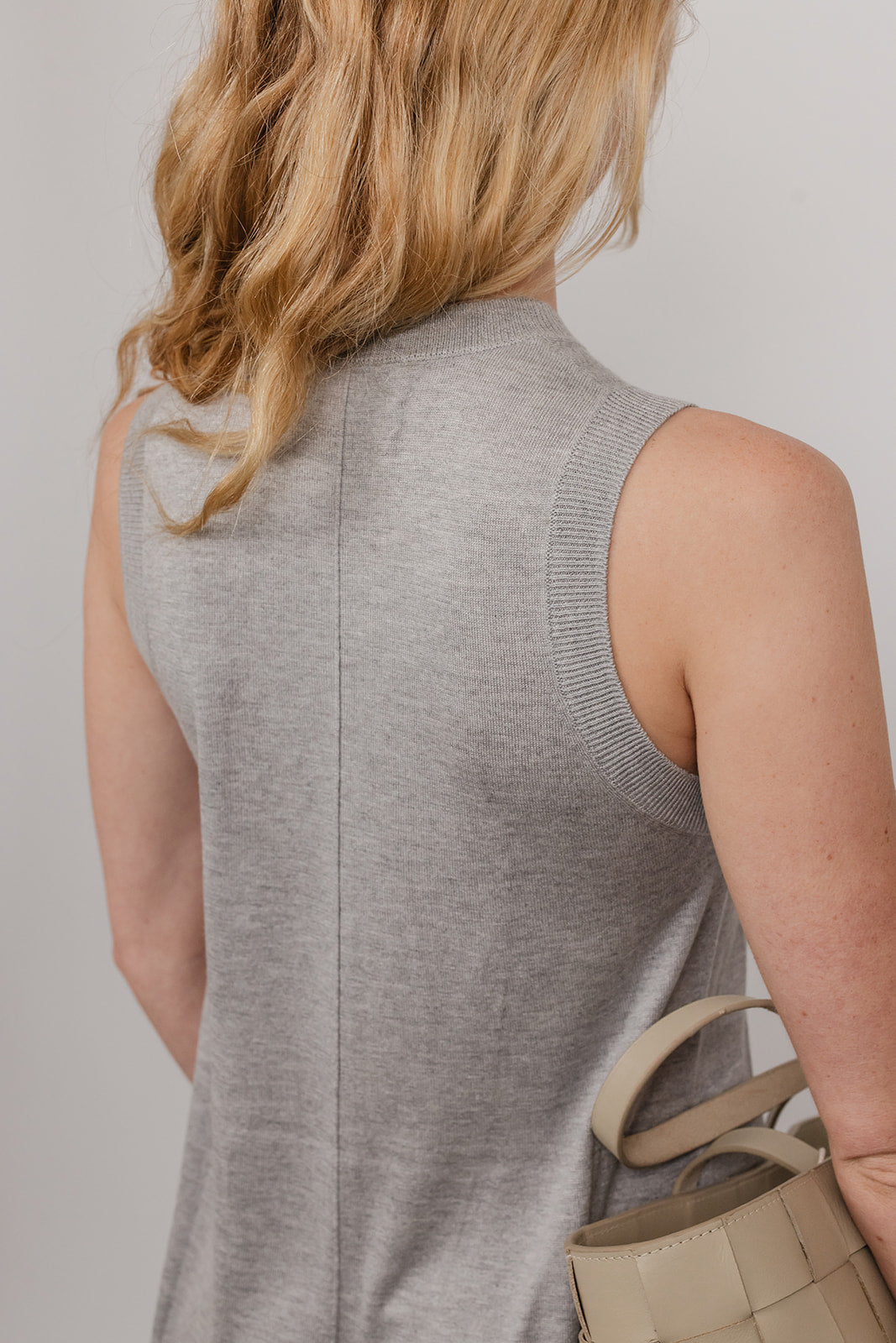 Margot cashmere and silk fine knit Dress